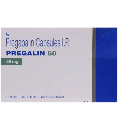 Pregalin 50mg | Pregabalin 50mg | Treats neuropathic pain