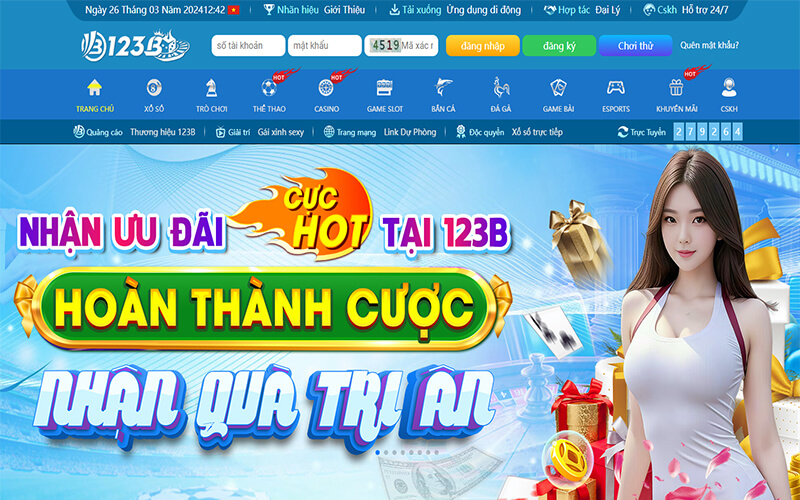 Nhà cái 123B – Đánh giá trang cá cược uy tín tại châu Á 