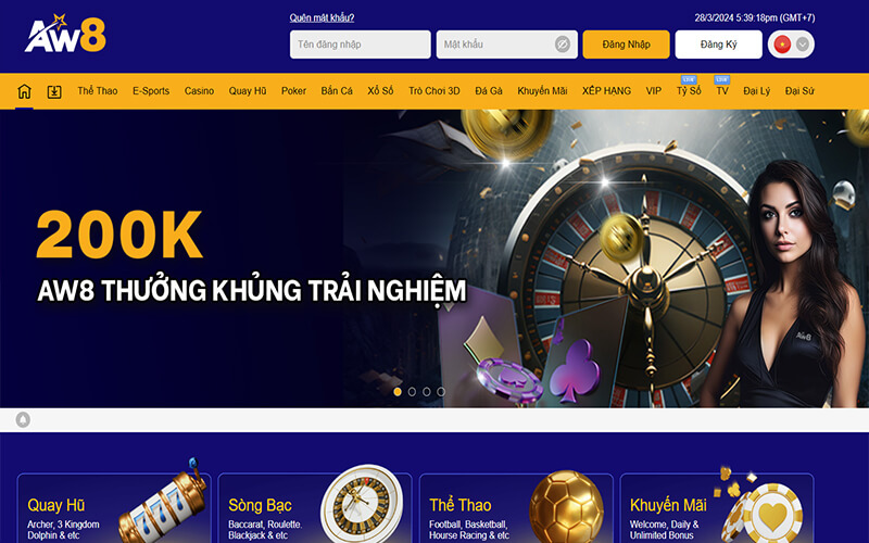 Nhà cái AW8 – Đánh giá trang cá cược uy tín tại thị trường châu Á