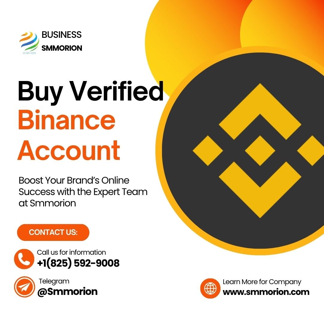 Buy Verified Binance Accounts – KYC Done | SMMORION
