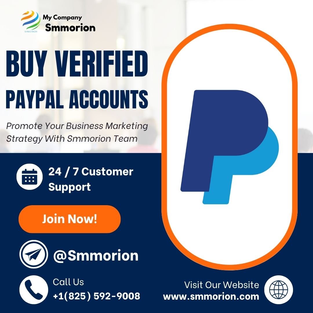 Buy Verified PayPal Accounts – Safe & Ready to Use smmorion