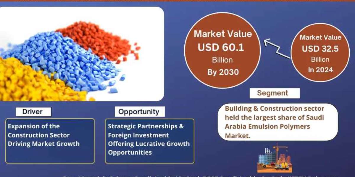 Saudi Arabia Emulsion Polymers Market to Witness 6.5% CAGR Growth Amid Rising Demand and Innovation