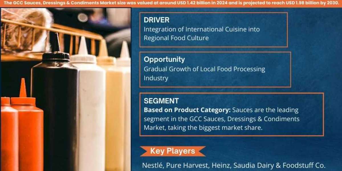 GCC Sauces, Dressings & Condiments Market Outlook 2025: Trends, Growth & Demand