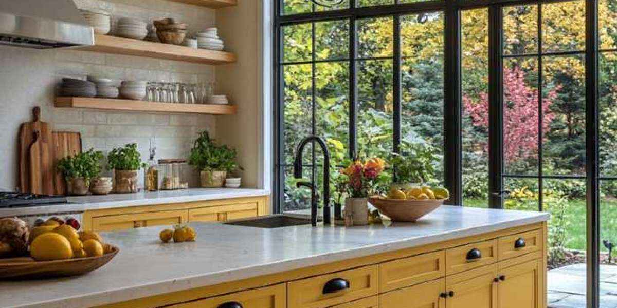 Are Yellow Kitchen Cabinets Making a Comeback