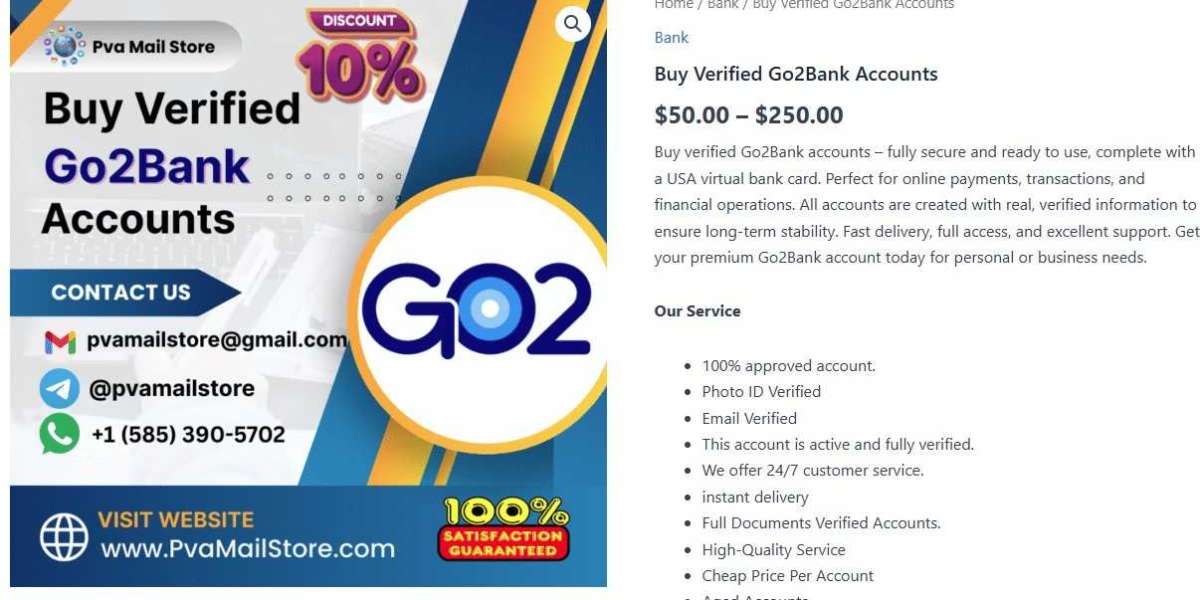 The Most 11 Popular Website to Buy Verified Go2Bank Accounts
