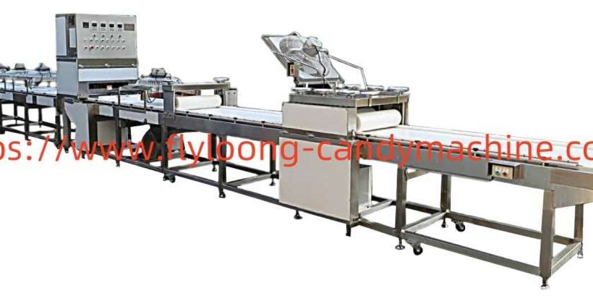 Automatic Rainbow Lollipop Machine for Flyloong-candymachine Candy Factories