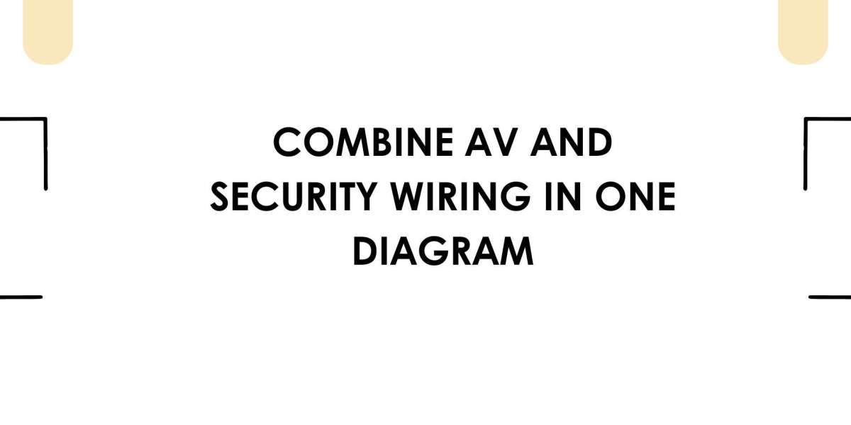 Combine AV and Security Wiring in One Diagram