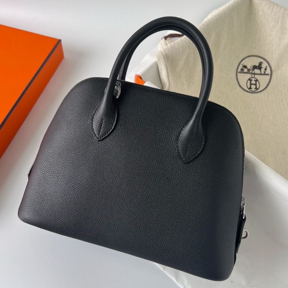 High Quality Replica Hermes Bolide 1923 25 Handmade Bag In Black Evercolor Calfskin $ 499 USD