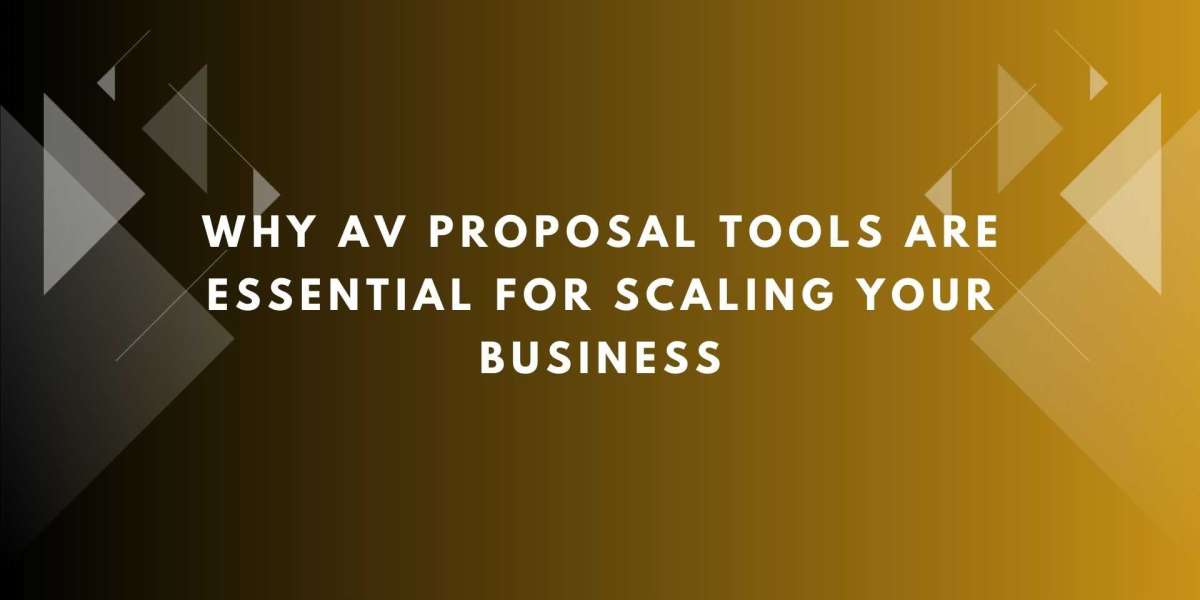 Why AV Proposal Tools Are Essential for Scaling Your Business