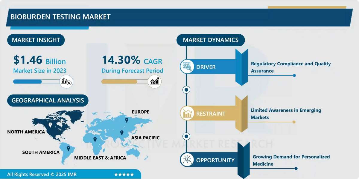 Bioburden Testing Market Demand Outlook, Regional Trends & Forecast (2024–2032)