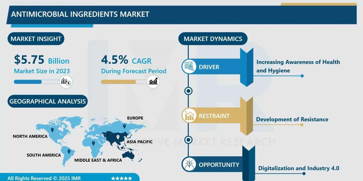 Antimicrobial Ingredients Market Future Outlook, Trends & Forecast Analysis (2024-2032)