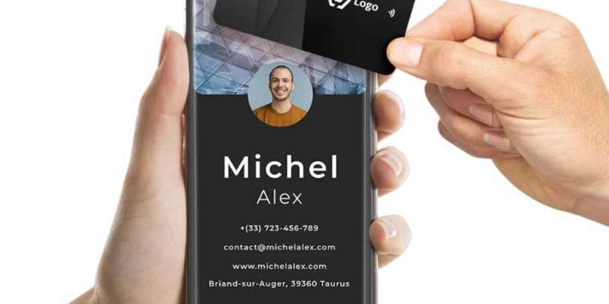Sharing Portfolios Through Smart Digital Business Cards